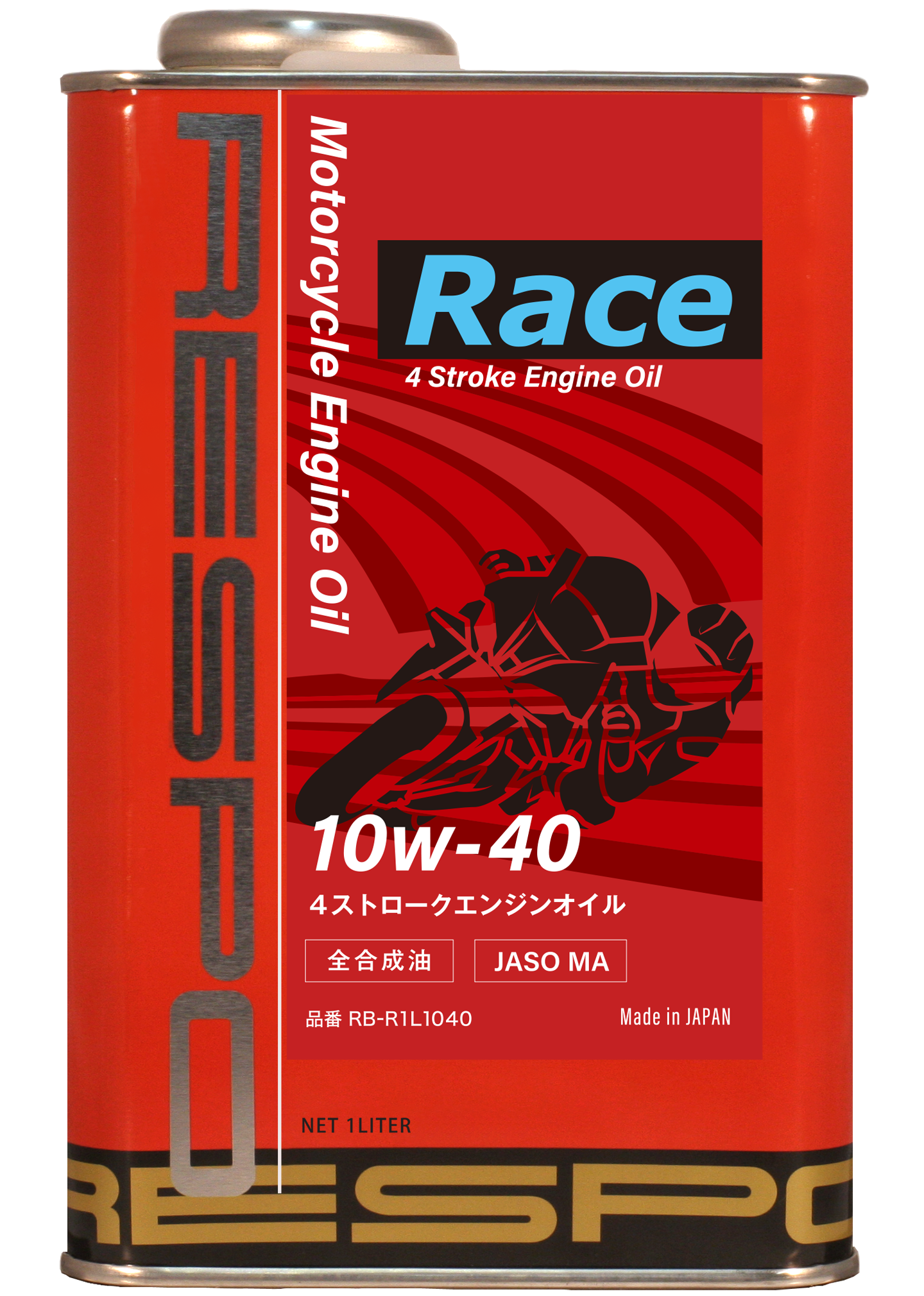RESPO バイク用エンジンオイル Race 10W40